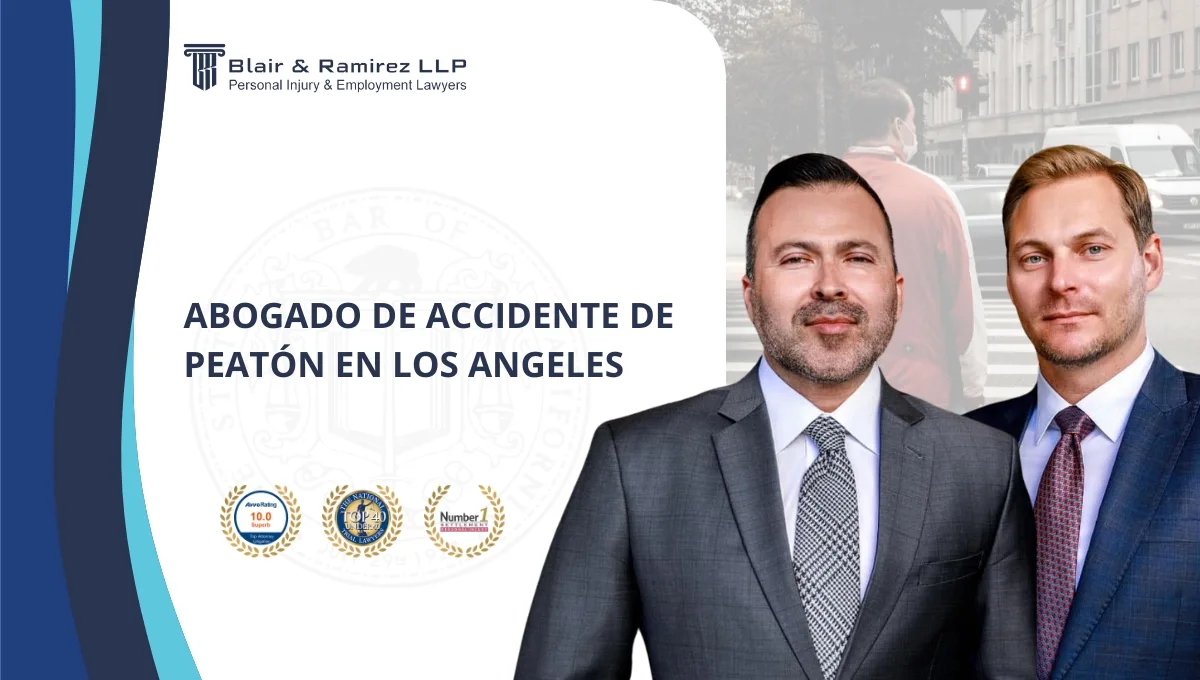 Abogado de accidente de peatón en Los Angeles - Blair & Ramirez LLP
