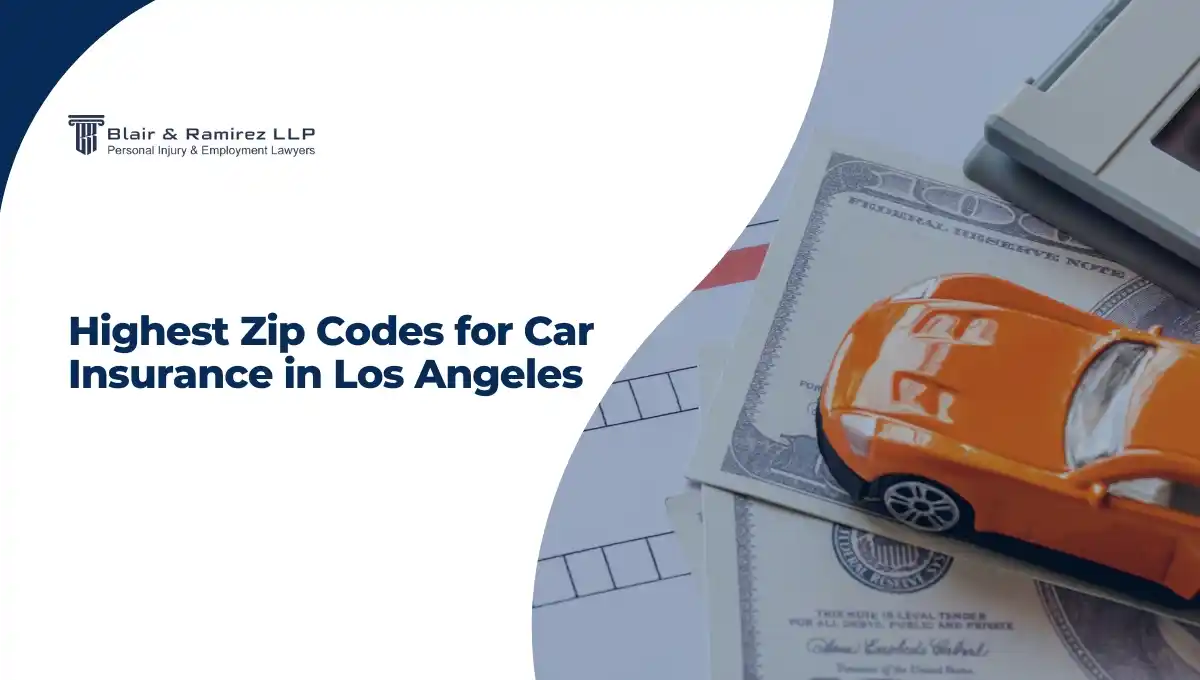 Highest Zip Codes for Car Insurance in Los Angeles