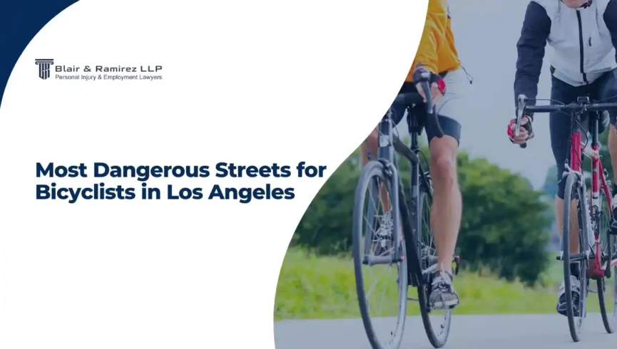 Most Dangerous Streets for Bicyclists in Los Angeles