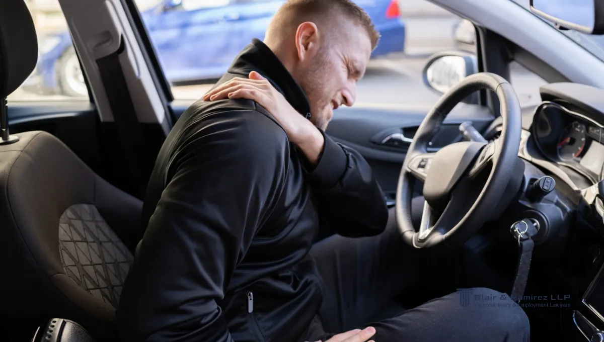Whiplash after a car accident