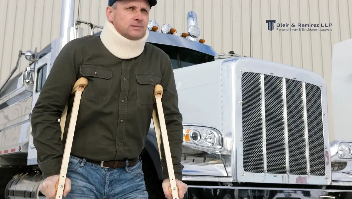 Injuries sustained in truck accident