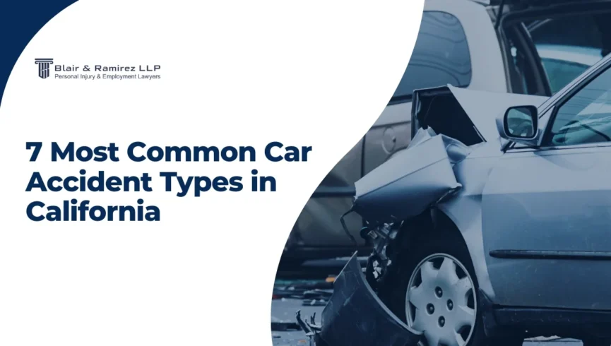 7 Most Common Car Accident Types in California