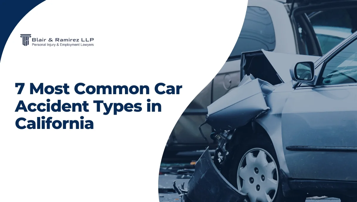 Common Types of Car Accidents in California
