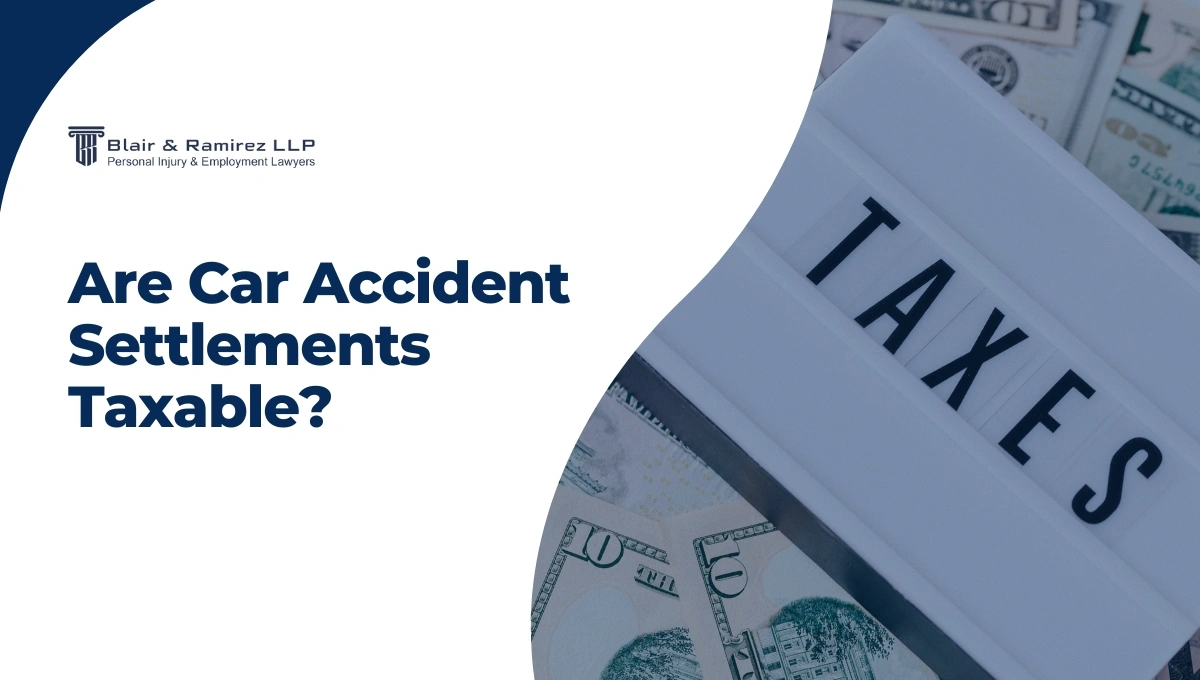 Are Car Accident Settlements Taxable