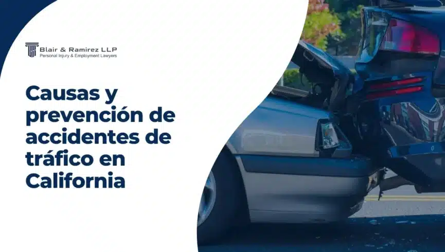 Causas y prevención de accidentes de tráfico en California