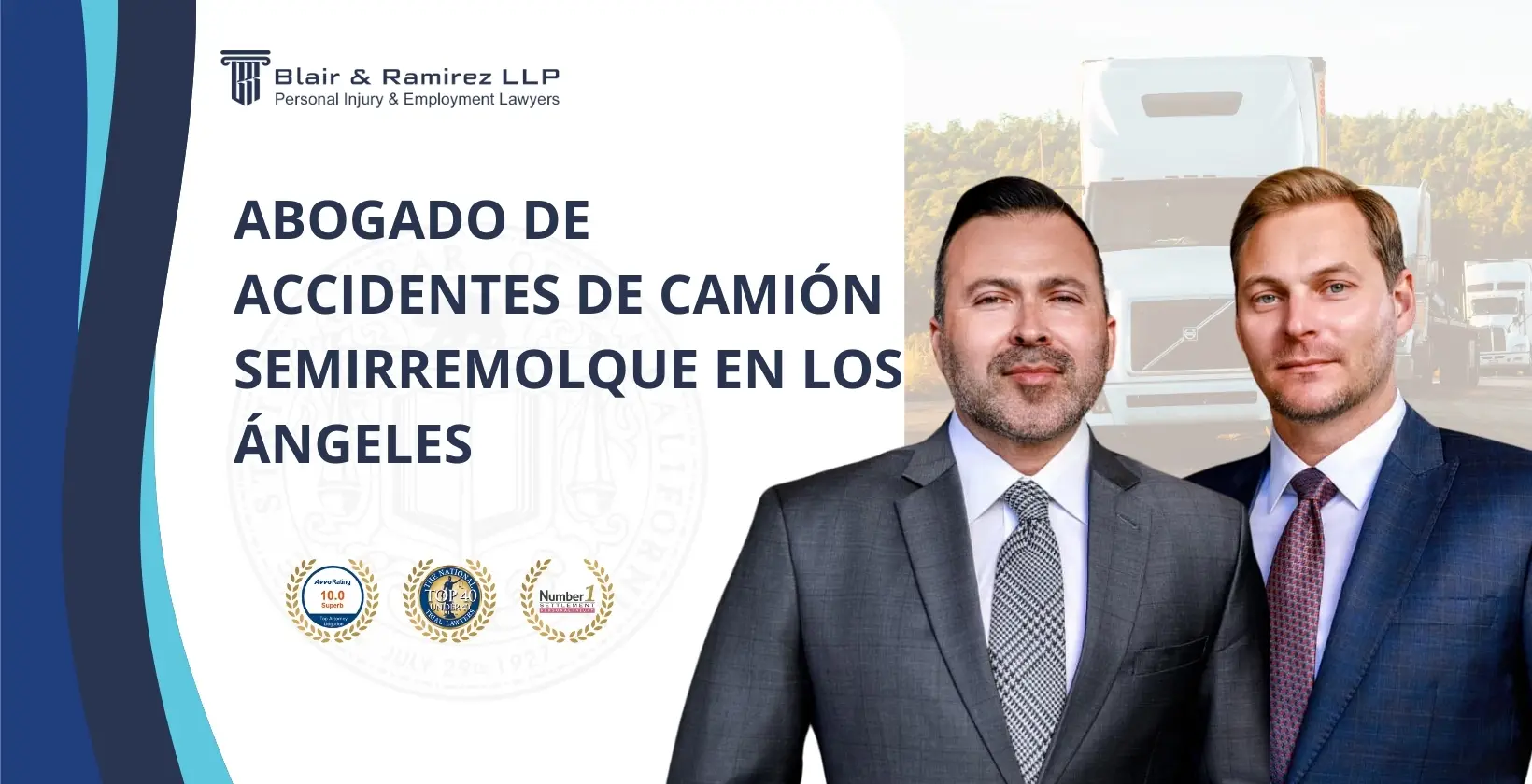 Abogado de Accidentes de Camión Semirremolque en Los Ángeles