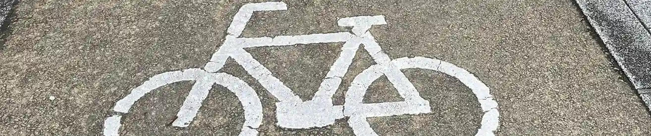 bicycle lane logo