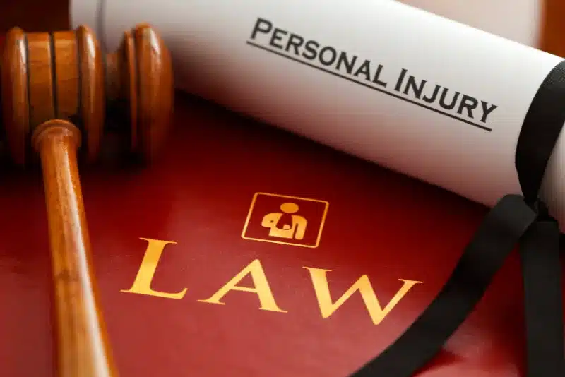 Irvine personal injury attorney reviewing injury claim settlement options with accident victim