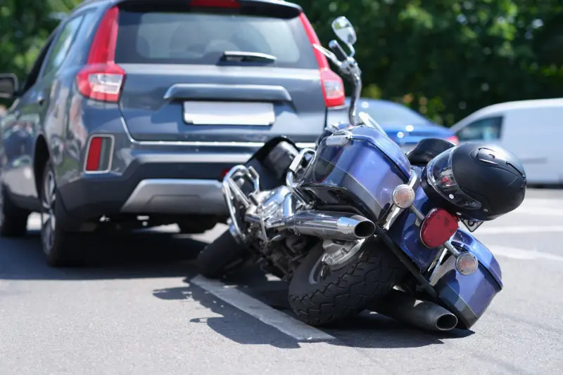 Los Angeles motorcycle accident lawyer helping after a crash.