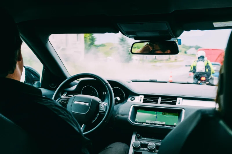 Legal concept showing an Uber passenger, driver assault, and potential company responsibility.