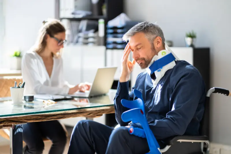 Brain injury attorney consultation for evaluating experience, qualifications, and legal support