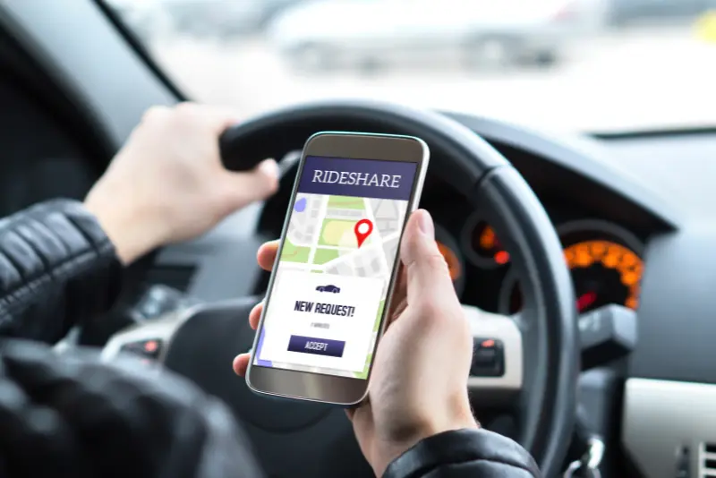 Rideshare company liability for driver assault.